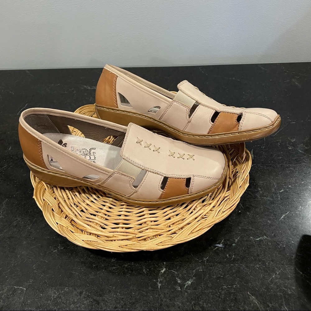 Rieker Antistress Leather Slip on Casual